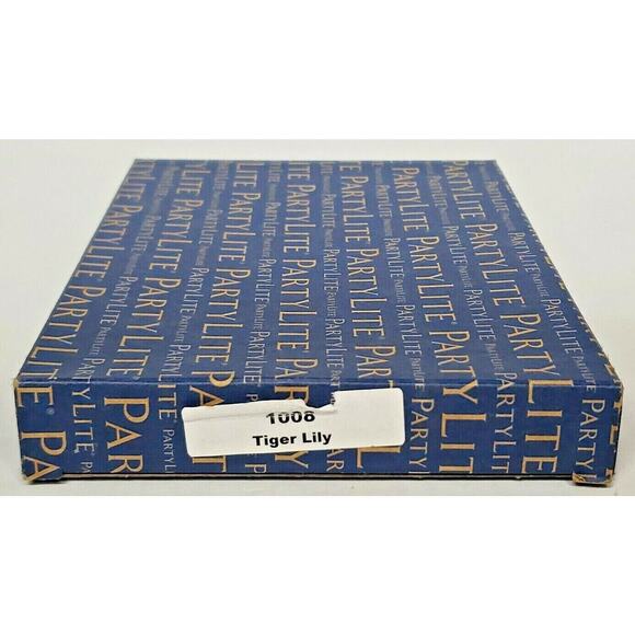 Vintage Partylite Tealights 12 Candles NOS "Tiger lily " p1g/v041008 - Picture 2 of 2